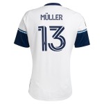 Günstige Fußballtrikots Vancouver Whitecaps FC Muller 13 Heimtrikot 2025-26 Kurzarm